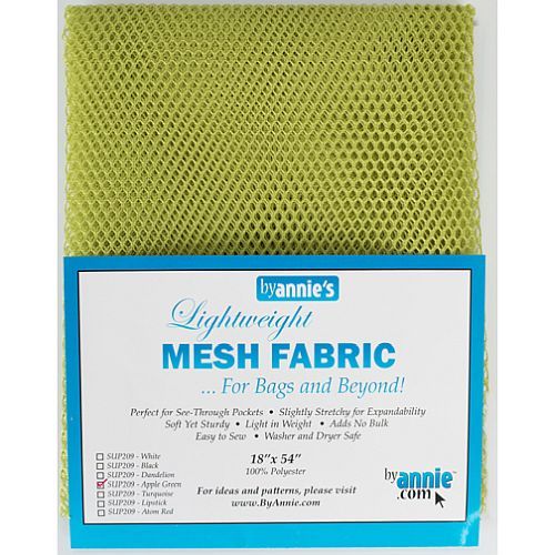 Picture of Byannie Mesh Fabric 18"x54" Apple Green